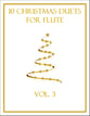 10 Christmas Duets for Flute (Vol. 3) P.O.D. cover